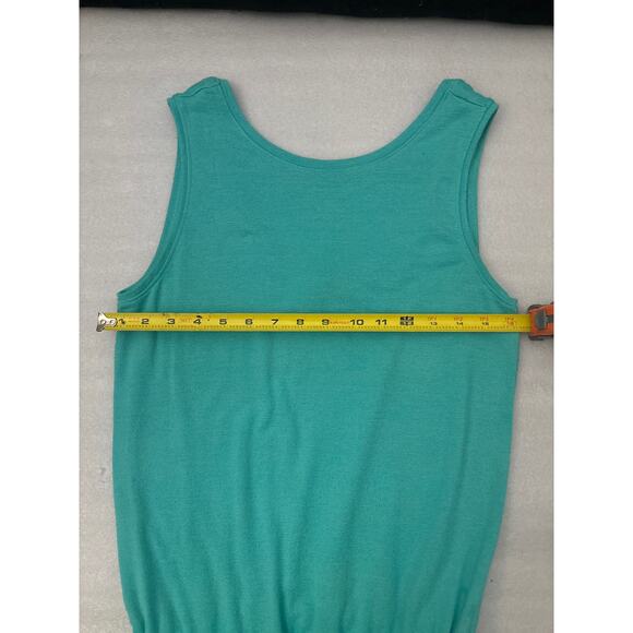 GAP Sleeveless Green Drawstring Waist.Romper S Tall Coconut Girl Costal Cowgirl - Picture 5 of 7
